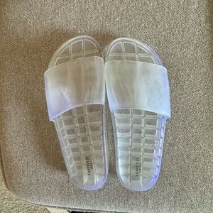 Forever 21 clear slides